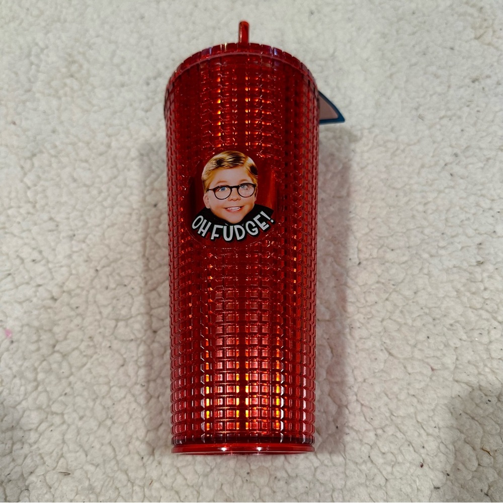 NWT christmas story oh fudge diamon tumbler cup
